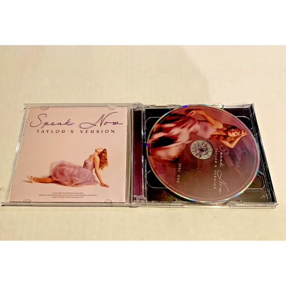 Speak Now (Taylor's Version) by Taylor Swift 2 CD 2023 - OPEN/UNSEALED CASE - Picture 8 of 9